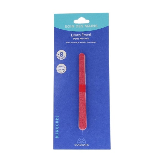 Sanodiane Nº25 Lima de Uñas Émeri de Sac Violeta 8 uds