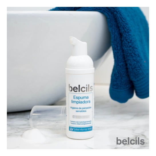 Belcils espuma limpiadora higiene párpados sensibles 50ml