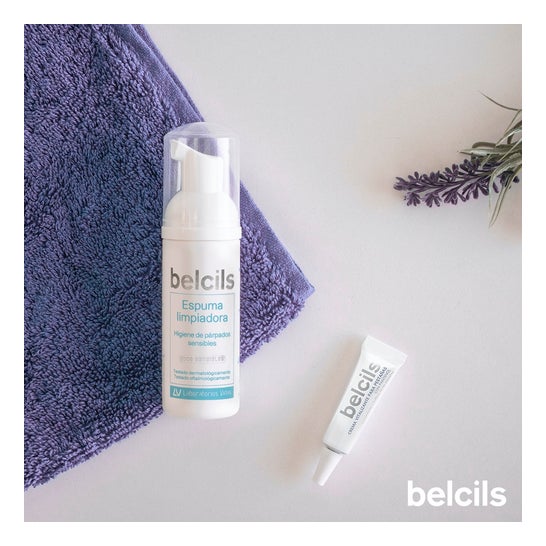 Belcils espuma limpiadora higiene párpados sensibles 50ml