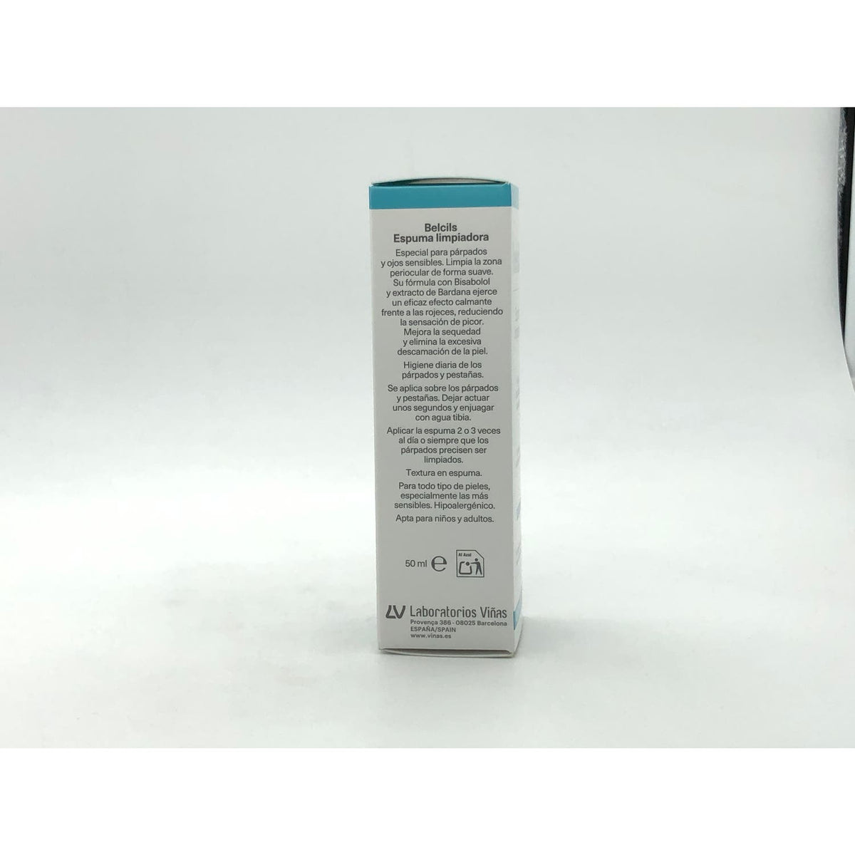 Belcils espuma limpiadora higiene párpados sensibles 50ml