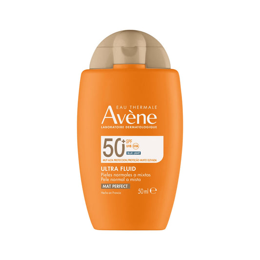 Avène Ultra Fluid Mat Perfect con Color Pieles Normales a Mixtas SPF50+ 50ml