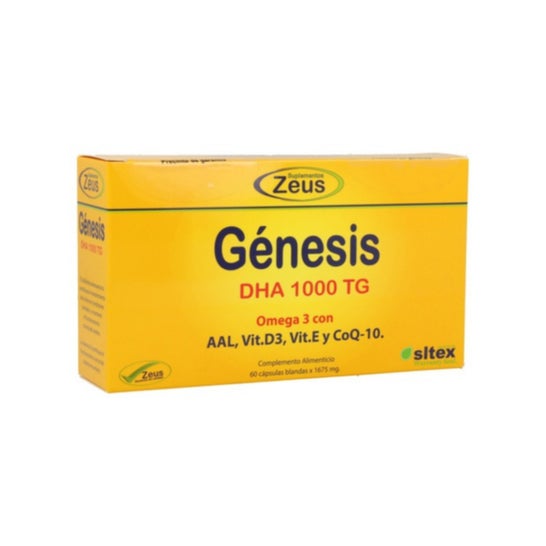 Zeus Génesis DHA TG 1000 60 caps
