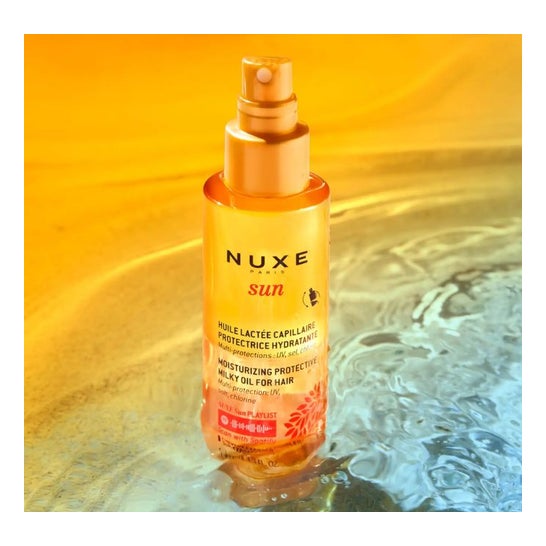 Nuxe Sun Aceite Lácteo Capilar Protector Hidratante 100ml