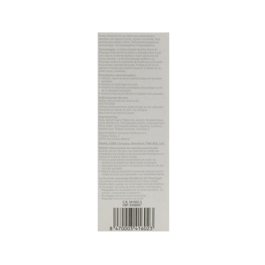 Physiogel Hipoalergénico gel crema cuidado nutritivo diario 75ml