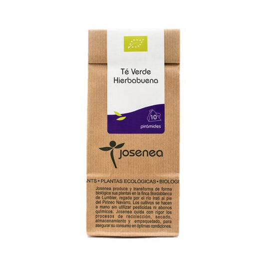 Josenea Té Verde Hierbabuena BIO 10 pirámides