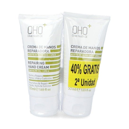 Oho+ Pack Duo Crema Manos Reparadora 2x50 ml