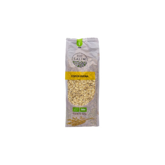 Eco-Salim Copos de Avena Integrales Bio Vegan 1000 g