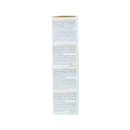 Bioderma Photoderm NUDE Touch Mineral SPF50+ Dorado 40ml