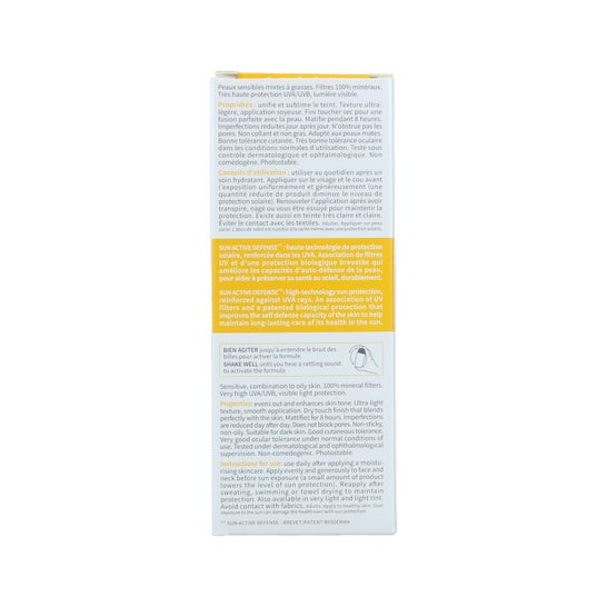 Bioderma Photoderm NUDE Touch Mineral SPF50+ Dorado 40ml