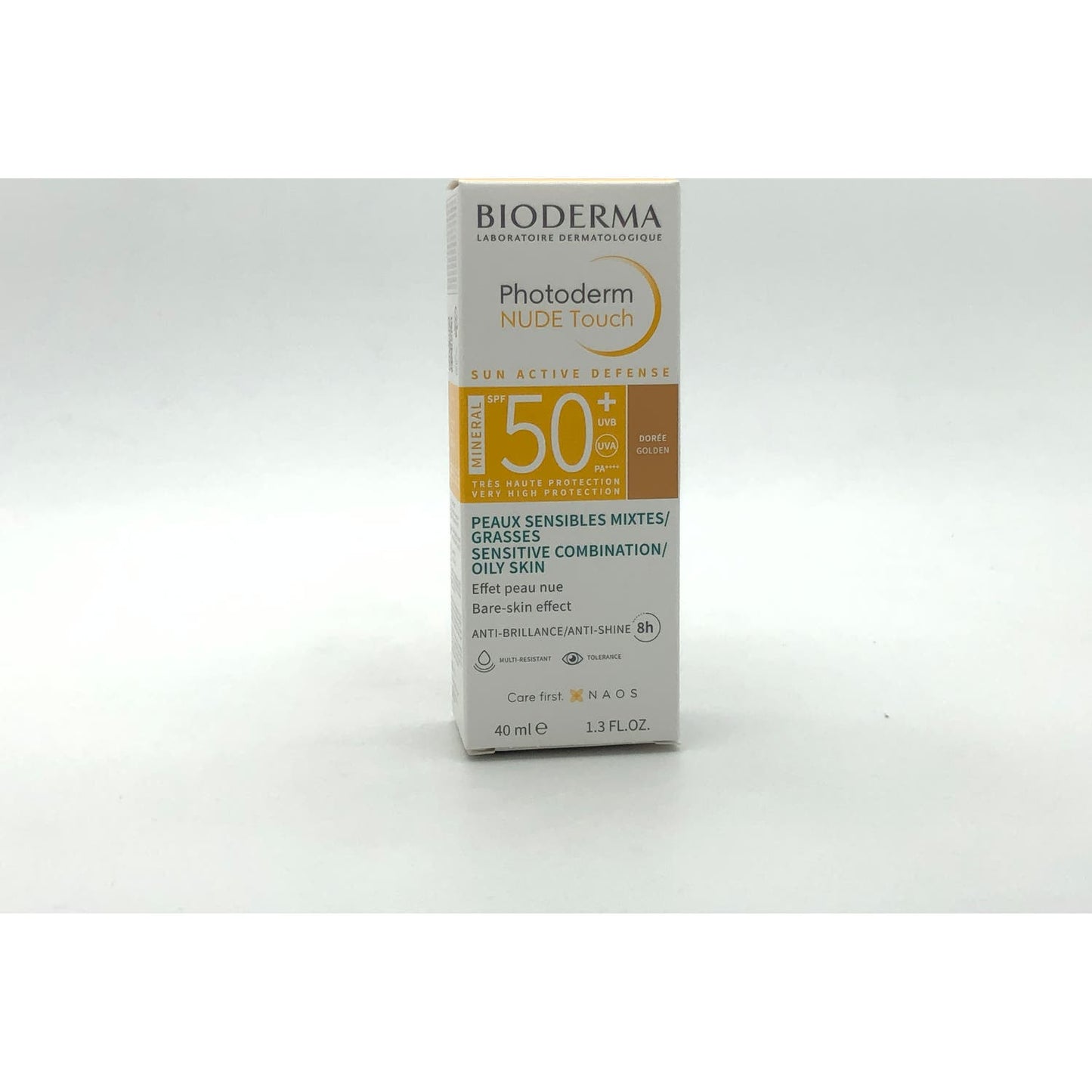 Bioderma Photoderm NUDE Touch Mineral SPF50+ Dorado 40ml