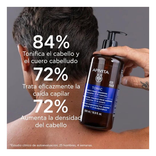 Apivita Tonic Champú Anticaída Hombre 500ml