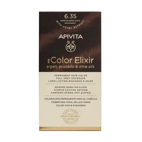 Apivita Kit My Color Elixir Tinte Cabello Nro 6,35