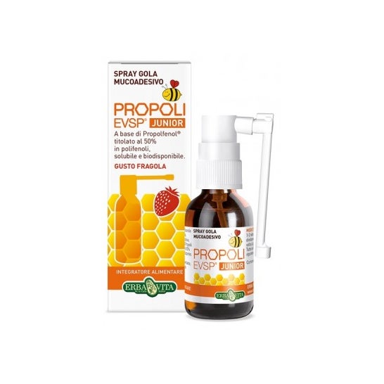 Erba Vita Própolis Evsp Spray garganta Junior 20 ml