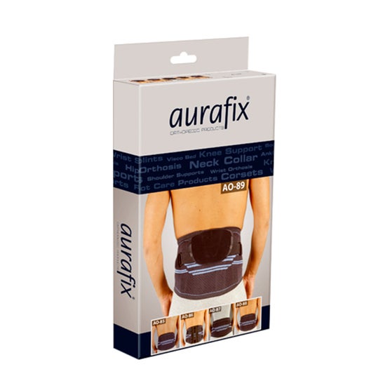 Aurafix Faja Sacrolumbar Tejida Soporte Ao-89 Talla M 1ud