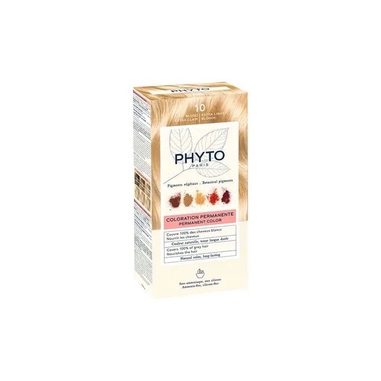 Phyto Phytocolor Tinte Cabello Kit 10 Rubio Claro Extra