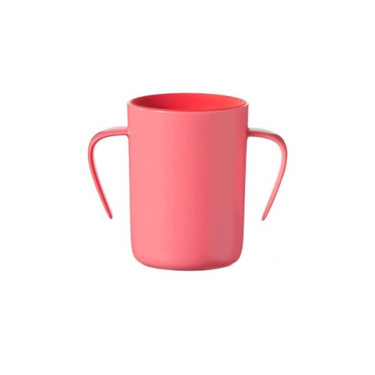 Tommee Tippee Taza 360º Con Asa +6M 200Ml Rojo