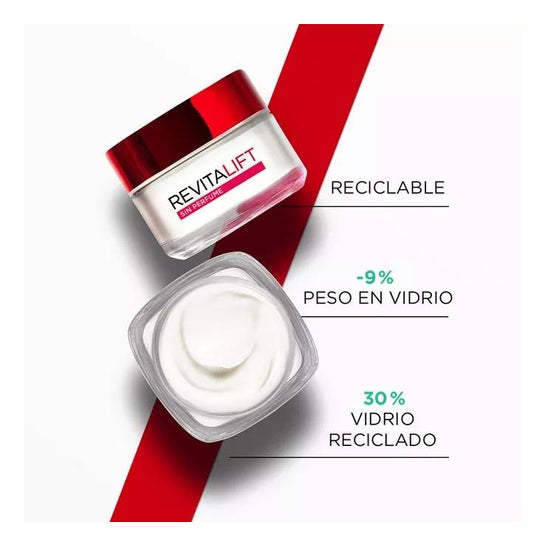 L'Oréal Revitalift Sin Perfume Piel Sensible Antiarrugas SPF15 50ml