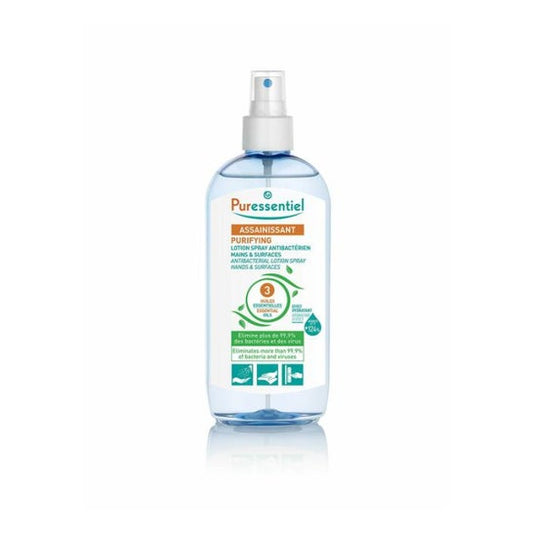 Puressentiel Sanitizer Gel Antibacterial Spray Manos 250Ml