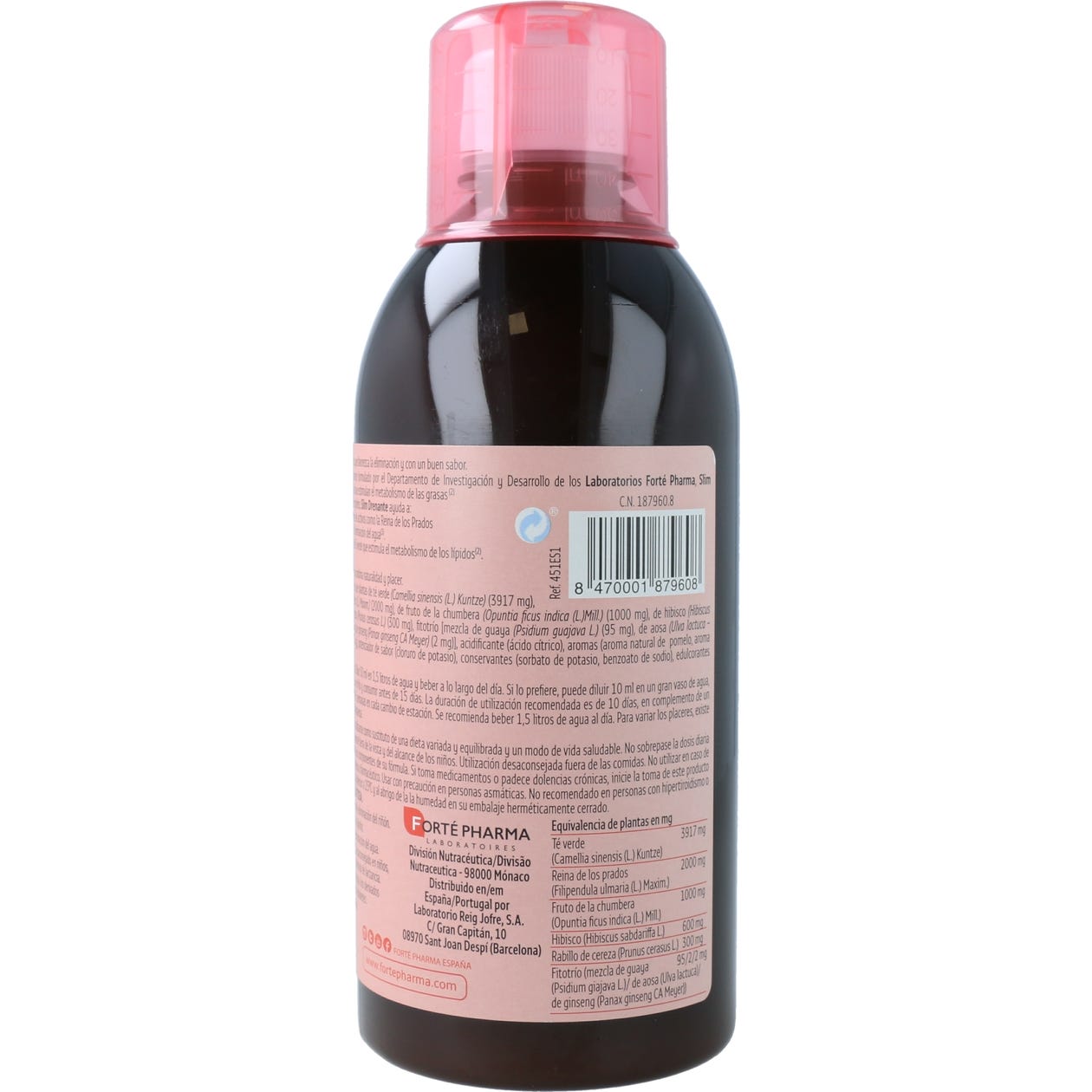 Forté Pharma Slim Drenante Cítricos 500ml
