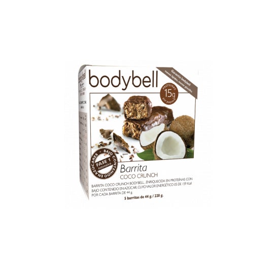 Bodybell Barritas Coco Crunch 5 ud
