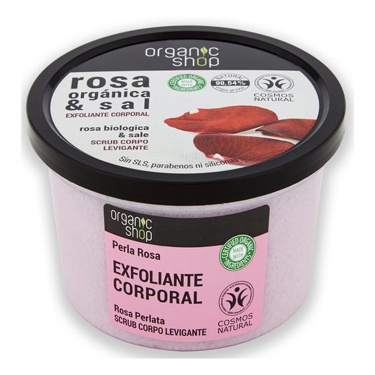 Organic Shop Exfoliante Corporal Perla Rosa 250ml