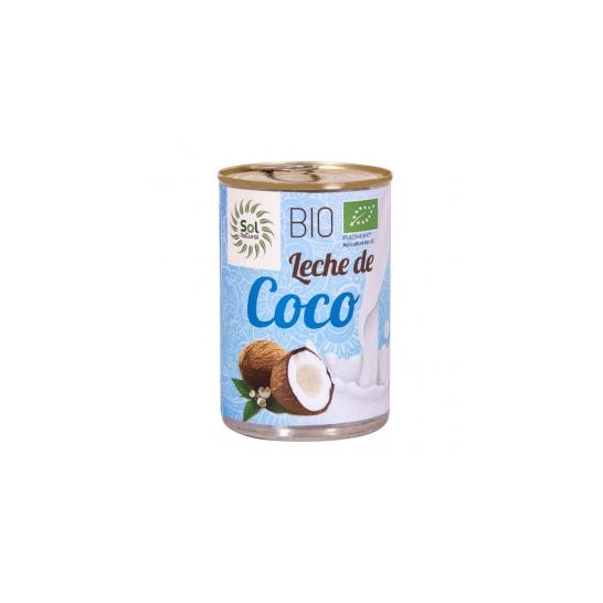 Solnatural Leche Coco Bio Lata Cocinar 400ml