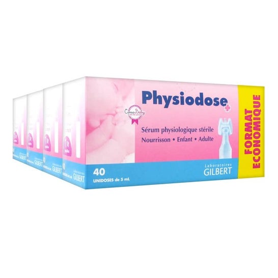 Physiodose Sérum Fisiológico Estéril 4x40 uds