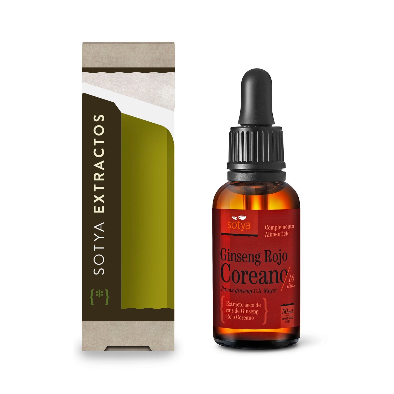 Sotya Ginseng Rojo Coreano 50ml