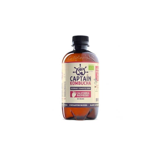 Kombucha California Frambuesa Bio 400ml