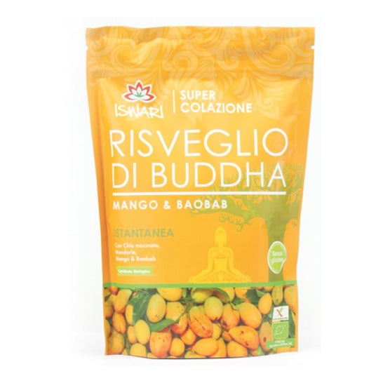 Iswari Buda del Despertar Mango y Baobab Vegan Bio 360g