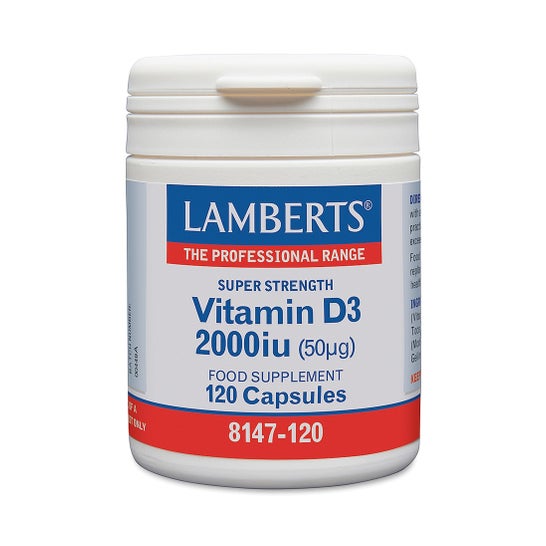 Lamberts Vit D3 2.000Ui 120caps