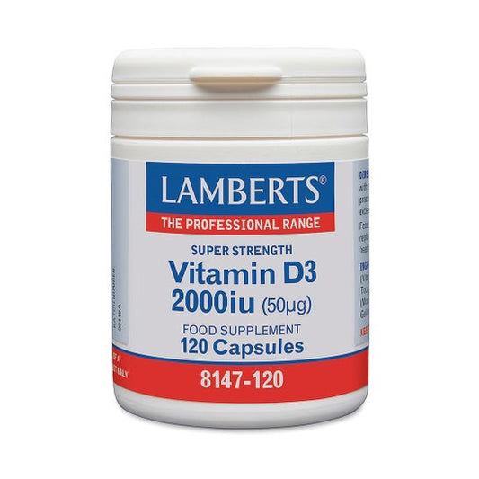 Lamberts Vit D3 2.000Ui 120caps
