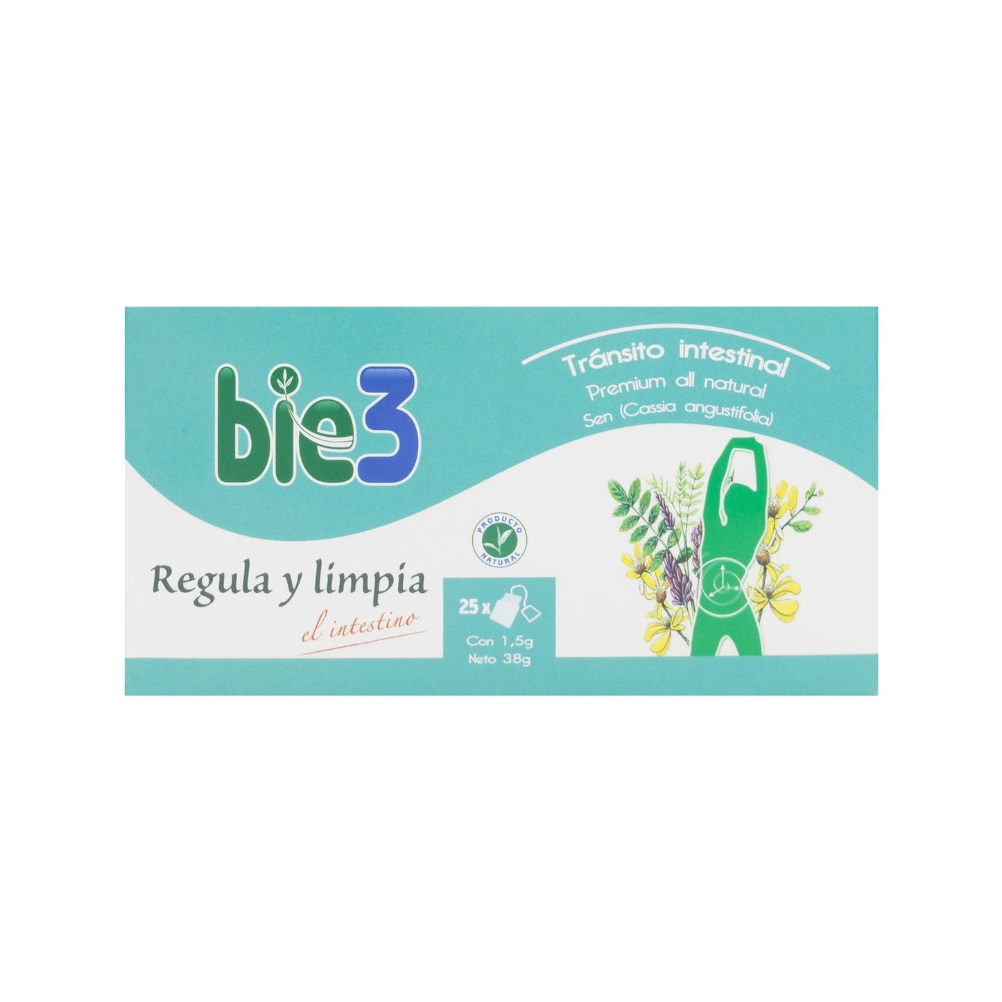 Bio3 Regula y limpia 25 bolsitas