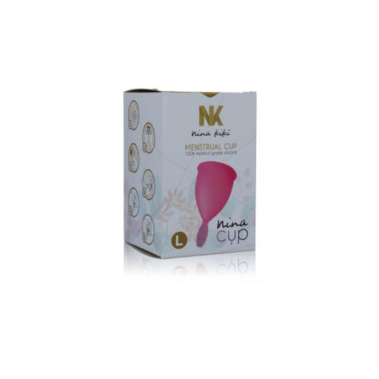 Nina Kiki Cup Copa Menstrual Talla L Rosa 1ud
