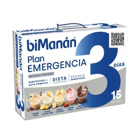 biManán Plan de Emergencia 3 Días 15 batidos