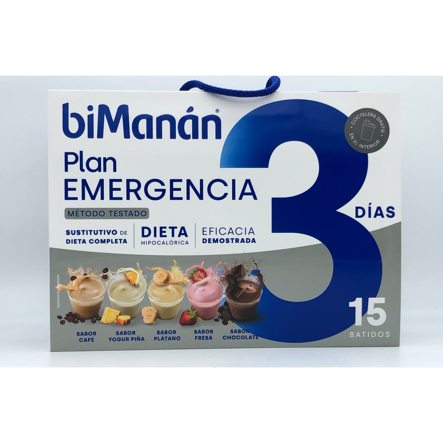 biManán Plan de Emergencia 3 Días 15 batidos