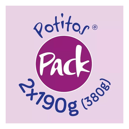Nutribén Potitos Cena Crema de Calabaza y Zanahoria +4m 2x120 gr