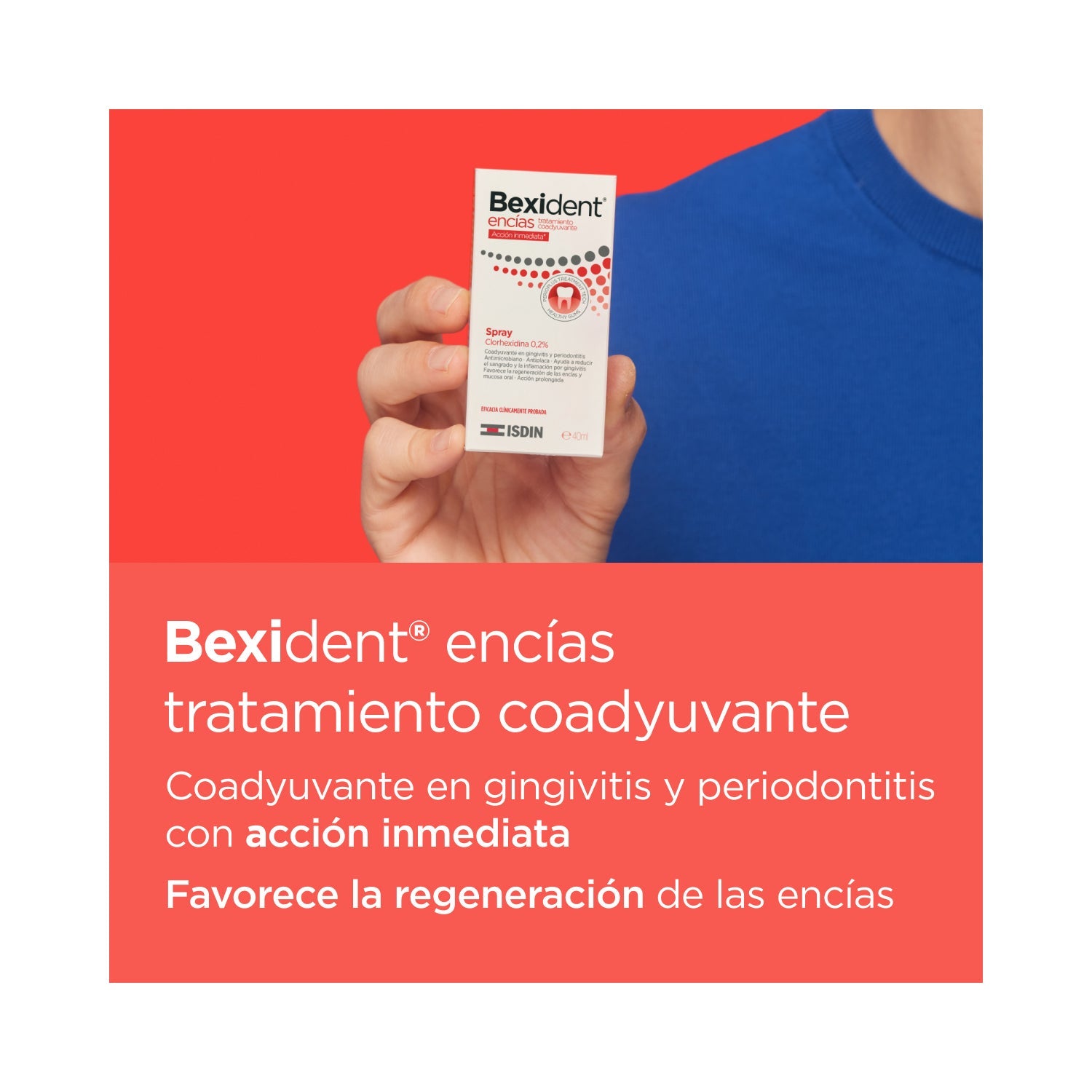 ISDIN Bexident Encías Spray Tratamiento Coadyuvante 40ml