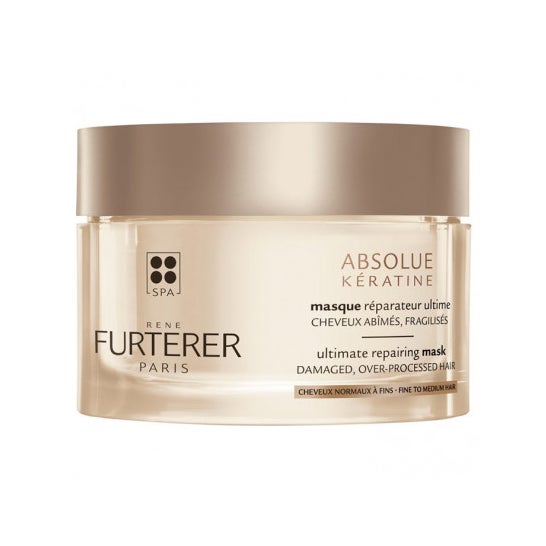René Furterer Absolue Kératine Mascarilla Reparación Extrema Cabello Normal Fino 200ml