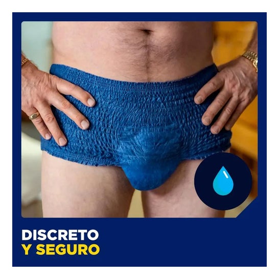 Tena Pantalones Hombre Active Fit S-M 9uds