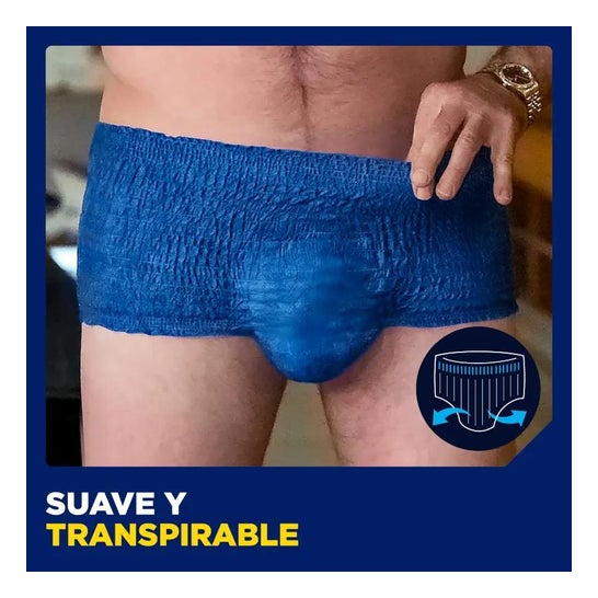 Tena Pantalones Hombre Active Fit S-M 9uds