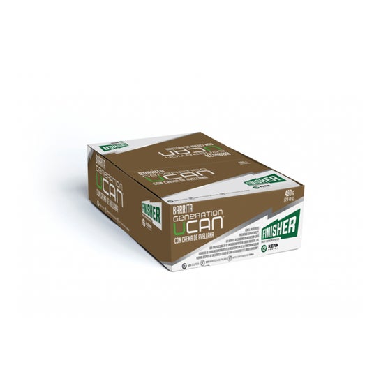 Finisher Pack Barrita Ucan Avellana 12x40 g