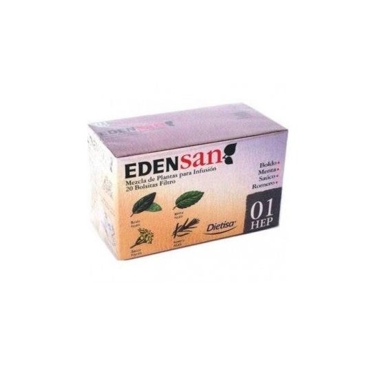 Edensan 01 Filtros Infusiones 20Uds