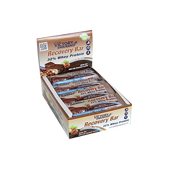Victory Endurance Recovery 32% Barritas Avellana 12x50 g