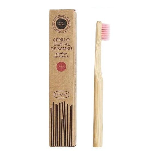 Irisana Cepillo Dental Bambú Kids Rosa 1ud