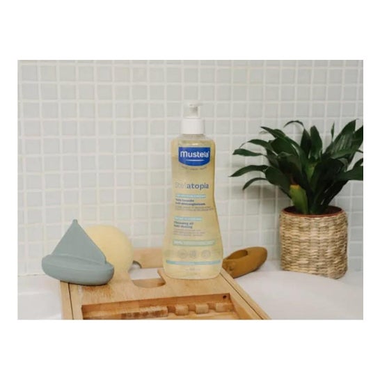 Mustela Stelatopia Aceite de Baño y Ducha con Girasol BIO 500ml
