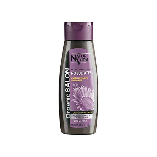 NaturVital Organic Salon Mascarilla Capilar Sin Sulfatos 300ml
