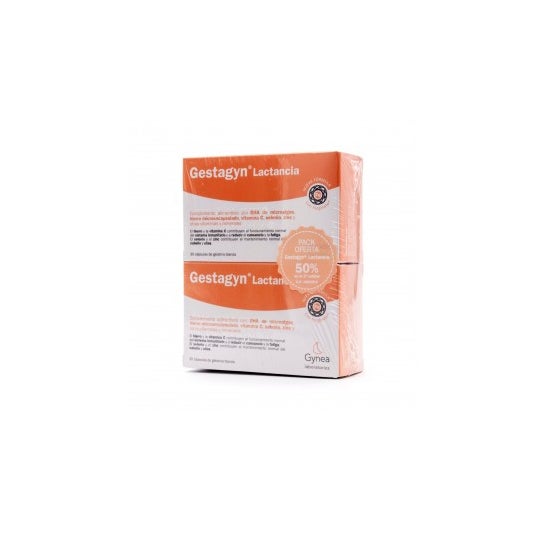 Gestagyn Lactancia Pack Duo 2 x 30 Caps