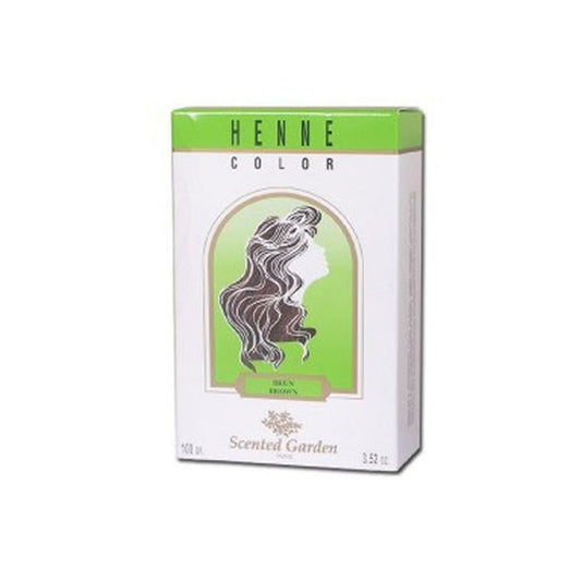 Scented Garden Henna Marrón Jardín Perfumado 100g