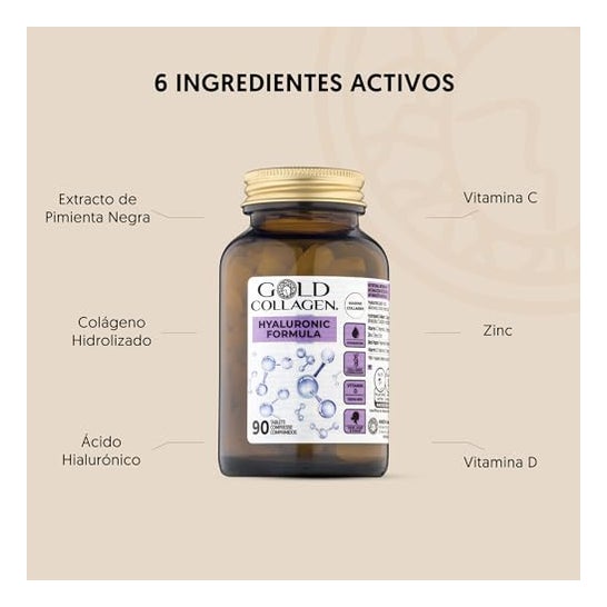 Gold Collagen Hyaluronic Formula 90comp